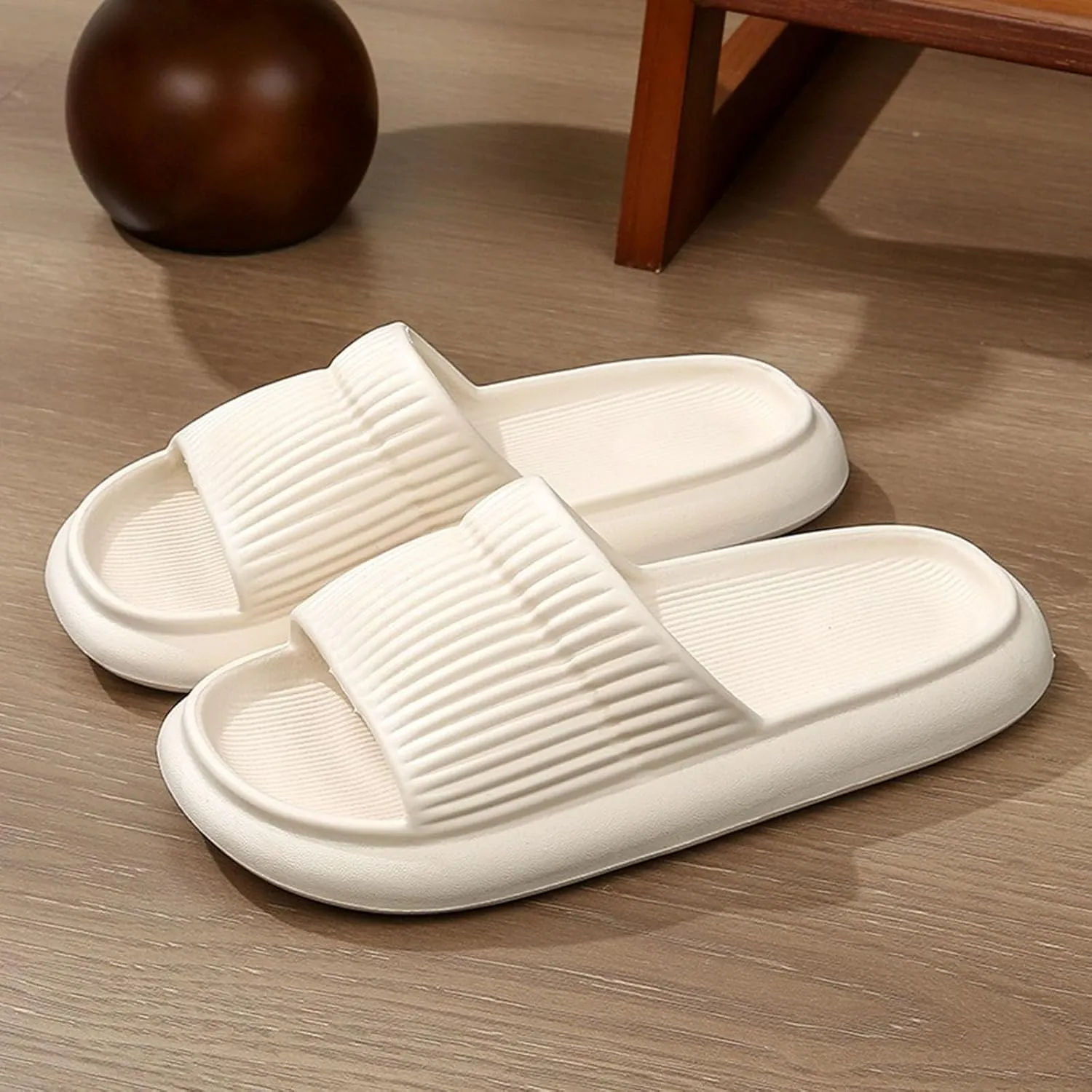 Summer Slipper for Men and Women Indoor Plus Size Slides Bathroom Sandals Report Home Sandals Slippers