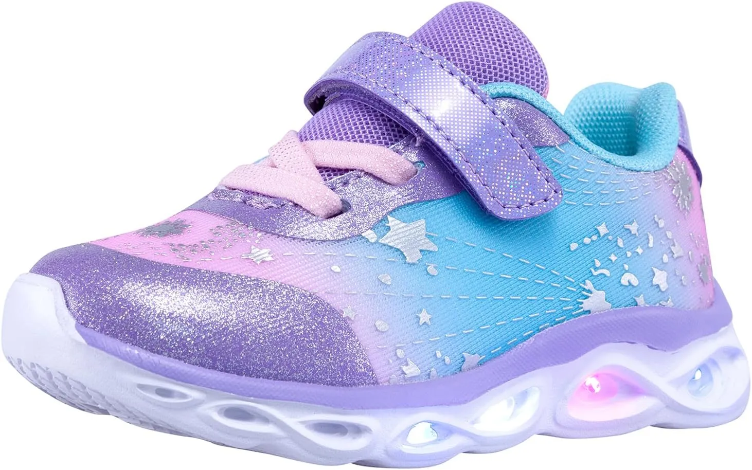 Toddler Boys Girls Light Up Shoes Little Kids Flashing Led Sneakers
