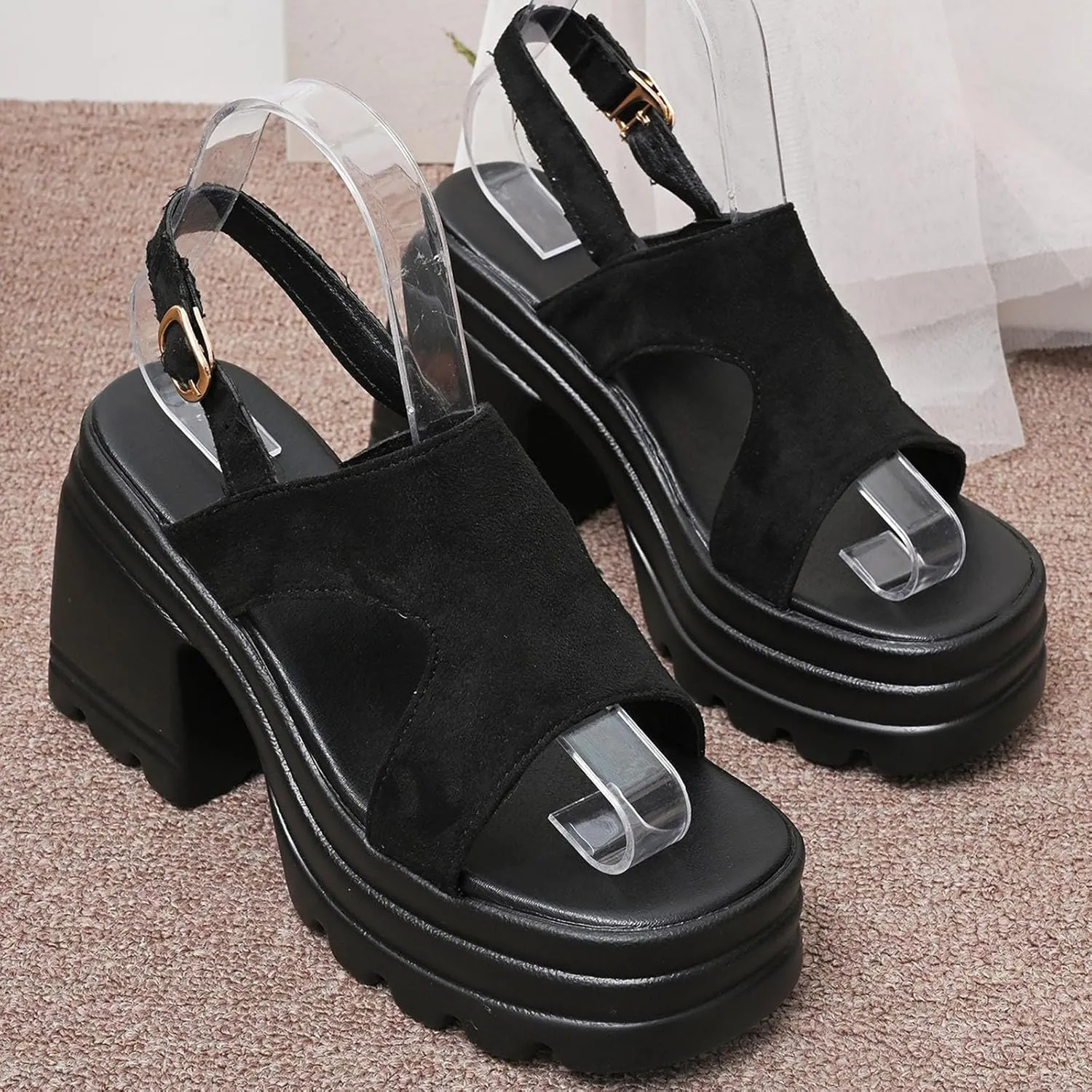 Women's Orthoptic Lightweight Breathable Mesh Sporty Sandals Open Toe Slip On Walking Shoes Comfortable Wide Width Casual Summer Sandals