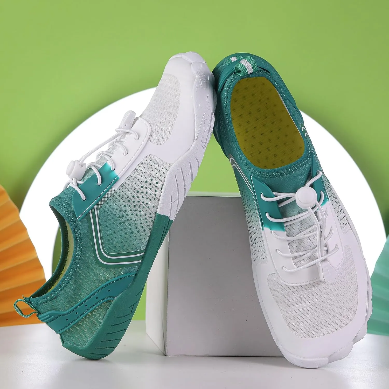 Womens Walking Shoes Slip on Dressy Knitted Non Slip Arch Support Running Shoes Breathable Mesh Sports Workout Tennis Shoes Fashion Lace Up Sneakers