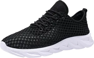 Womens Walking Shoes Slip on Non Slip Memory Foam Comfortable Running Shoes Breathable Gym Workout Shoes Lightweight Fashion Sneakers